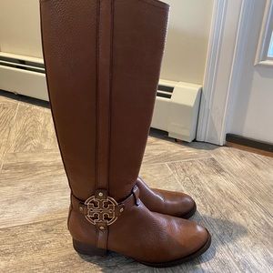 Tory Burch leather boots